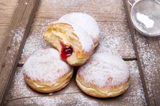 Krapfen alla marmellata