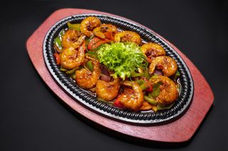 Креветки на жаровне (400г)