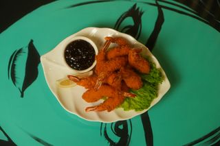 Креветки во фритюре (200г)