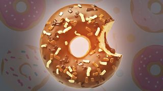 Krofna sa čokoladom