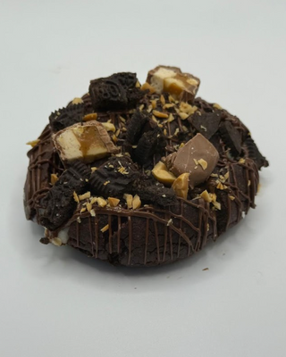 Крембл кукис шоколадный с чизкейком (120г)