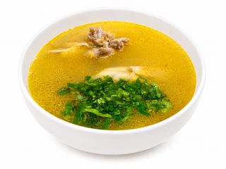 Куриный суп с домашней лапшой (350г)