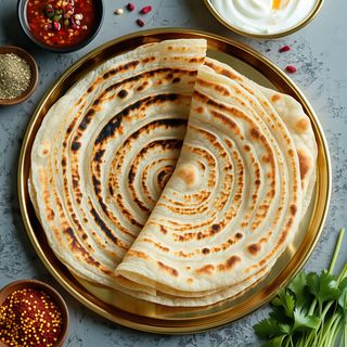 Lacha paratha