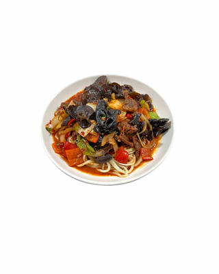 Лагман с грибами (500г)