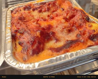 Lasagne al ragù di carne senza glutine e senza lattosio 1 porzzione