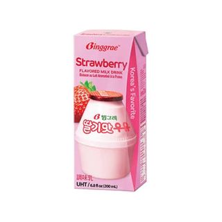 Latte Fragola Coreano 200Ml