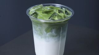 Latte al matcha