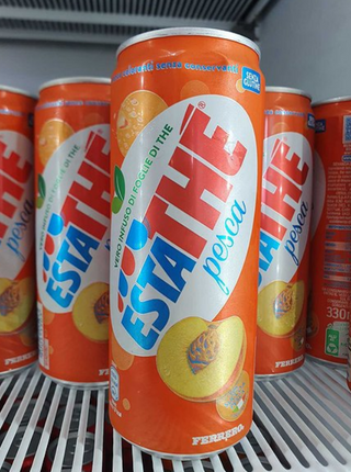 Estathè pesca in lattina