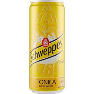 Lattina di tonica schweppes  