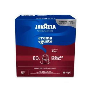 Lavazza Nespresso In Alluminio 80 Capsule Risveglio Ricco
