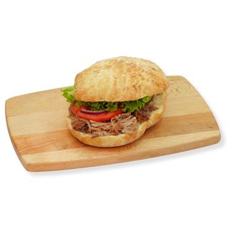 Sač lepinja sa junetinom- Tradicionalno pripremljena junetina sporo pecena ispod saca