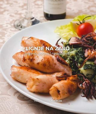 Lignje na žaru 450g