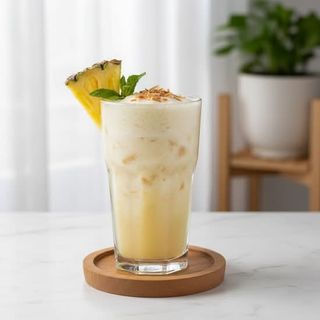 Limonada de Coco e Abacaxi