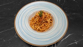 Linguine al ragu' casalingo