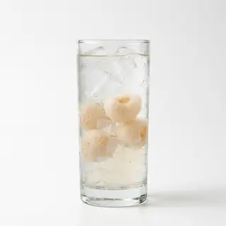Litchi con aloe vera
