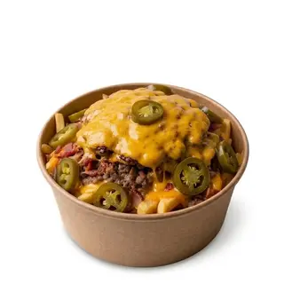 Loaded smash fries