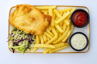 London fish and chips