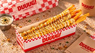 Long Cheesy Fries i Umak