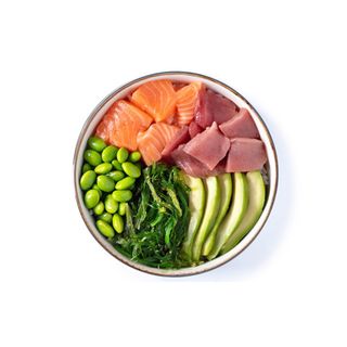 Losos & tuna poke bowl