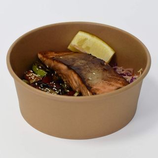 Losos sa grilovanim povrćem