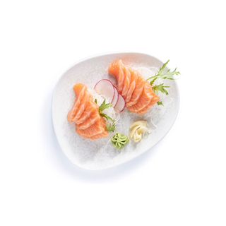 Losos sashimi