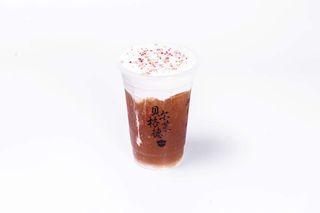 M18 Jasmine tea with cheese foam
