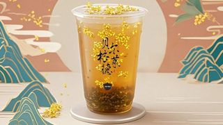 M38 Osmanthus oolong boba tea
