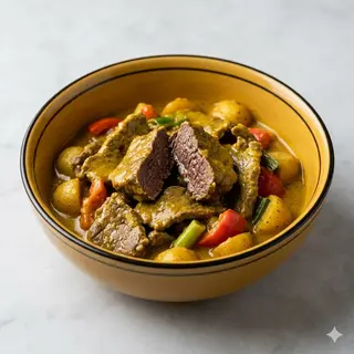 Manzo al curry