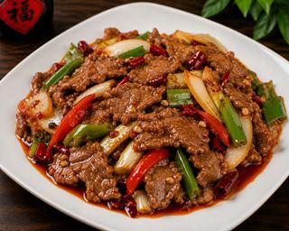84. Manzo con porri alla piastra