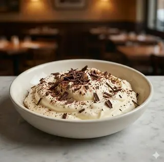 Mascarpone con scaglie di cioccolato