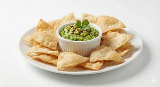 Maxi guacamole con chips