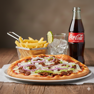 Menù pizza kebab