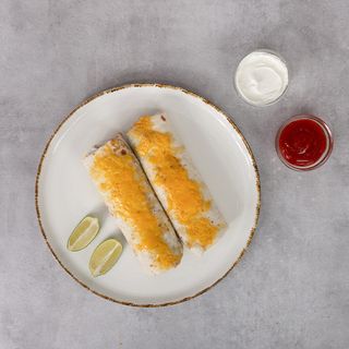 Mexican cheddar tortilje 600g