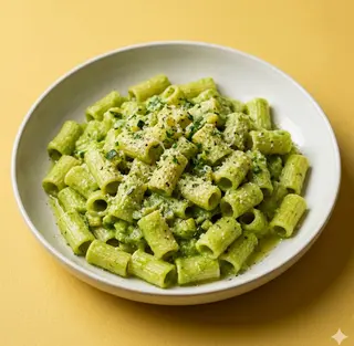 Mezze maniche crema di zucchine