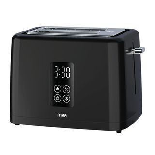 MIKA Black 2-Slice Toaster