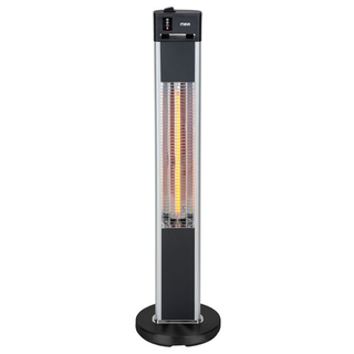 MIKA Black Patio Heater with Remote