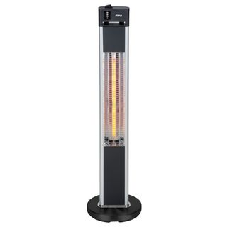 MIKA Black Patio Heater with Remote