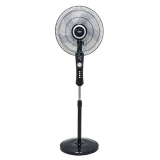 MIKA 16" Black & Silver Stand Fan