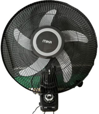 MIKA 16" Black & Grey Wall Fan