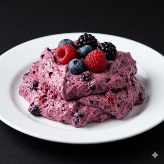 Mousse ai frutti di bosco gluten free