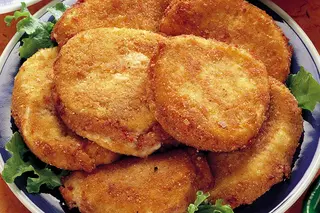 Mozzarella impanata