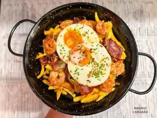 Madrid com Camarão