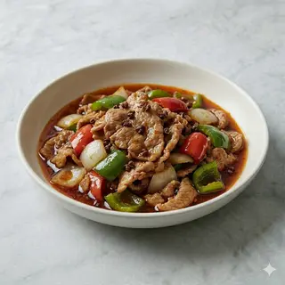 Maiale sichuan piccante