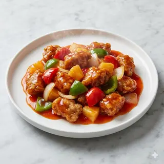 Maiale in salsa agrodolce