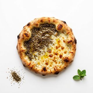 Manaïch Zaatar et fromage