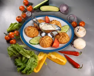 Манты жареные (4шт.)