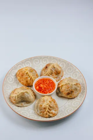 Жареные манты с мясом (250г/5шт)