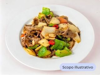 111.Manzo con verdure miste