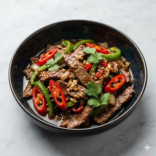 182 Manzo con peperoncino