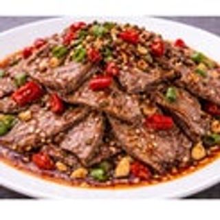 Manzo freddo condito al sichuan